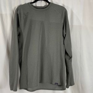Patagonia Men´s Capilene Midweight Baselayer Long Sleeve Grey Size L NWOT